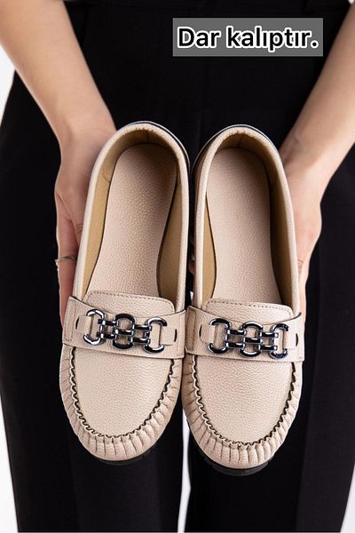 Slipcat Women's Ballerinas Light Comfortable Sole Orthopedic Leather Skin Mother Shoes