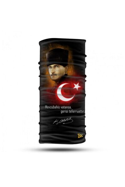 Bu Da Kaçar Mı طوق للرقبة على شكل قناع دراجة نارية - للجنسين، قابل للتنفس، مق...