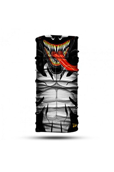 Bu Da Kaçar Mı طوق للرقبة على شكل قناع للدراجة النارية - للجنسين، قابل للتنفس...