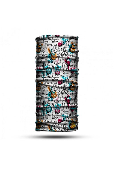 Bu Da Kaçar Mı طوق للرقبة على شكل قناع دراجة نارية - للجنسين، قابل للتنفس، مق...