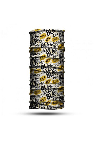 Bu Da Kaçar Mı طوق للرقبة على شكل قناع للدراجة النارية - للجنسين، قابل للتنفس...