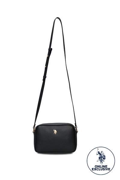 U.S. Polo Assn. Geantă neagră pentru damă Us3246 Exclusiv online
