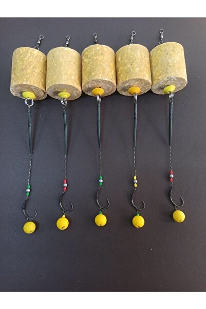 teknotrust Sarı Küspe Aparatlı Yüzen Sarı Toplu Sazan Takımı 5’li Set (KÜSPE ...