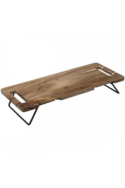 Secret de Gourmet Πιατέλα σερβιρίσματος Sahra, ξύλο ακακίας, 48 x 20 εκ.