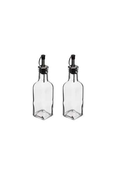 Secret de Gourmet Set of 2 Classico olive oil bottles, glass, 160 ml, 4.9 x H19 cm