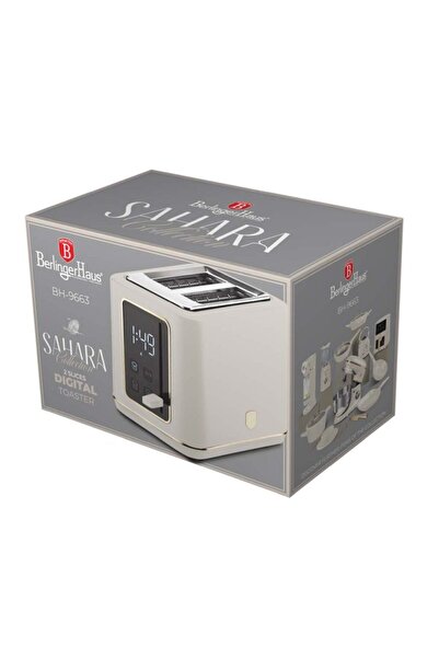 Berlinger Haus Digital Stainless Steel Toaster Sahara Collection