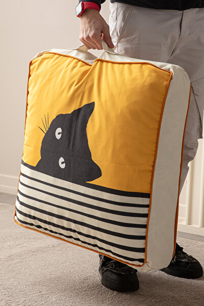 Ottoson Çok Amaçlı Yer Minderi Balkon Piknik Spor ve Dekoratif Kullanım Renkl...