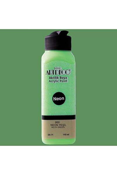 Artdeco Akrilik Boya 140ml Neon Yeşil 950