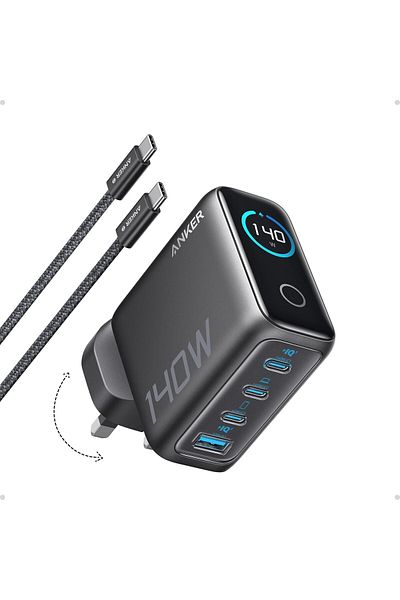 Anker 140W USB-C Laptop Charger with GaN Technology