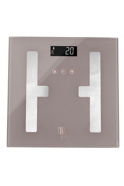 Berlinger Haus Personal scale with fat, muscle and water measurement 180 kg Taupe Collection