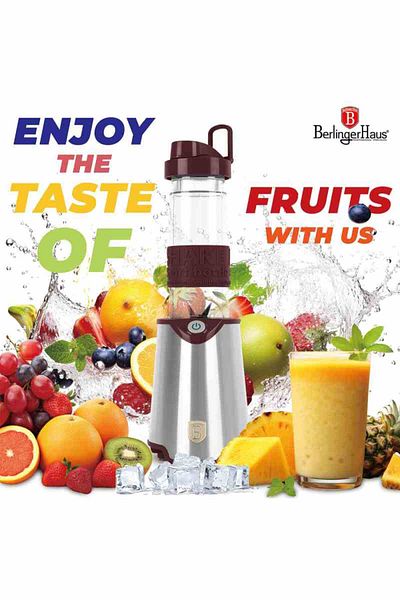 Berlinger Haus Blender with smoothie maker and glass, Leonardo Collection