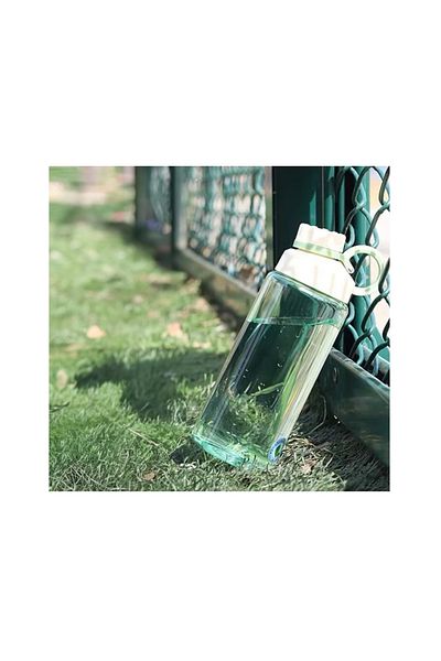 zola Portable water bottle, Zola, 1000 ml, made of tritan, BPA-free, anti-lost cap system, green