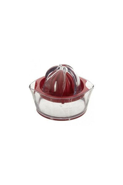 Secret de Gourmet SG Red citrus juicer, acrylic bowl, 13x11.50x9.10 cm