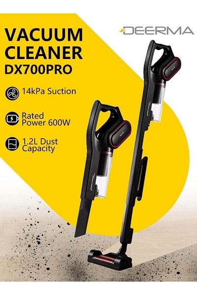 Deerma DX700 Pro Vacuum Cleaner 2-In-1 Handheld