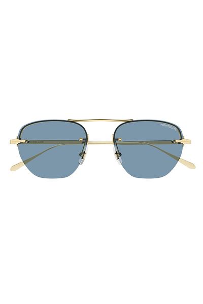 Mont Blanc Mb0404S 004 52 Unisex Sunglasses
