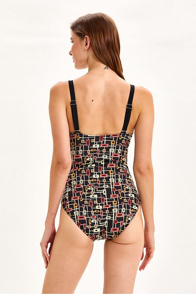 Argento Thin Strap Double Breasted Swimsuit 0347-2062