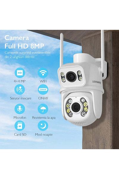 Loosafe Cameră de supraveghere duală Master Eye WIFI