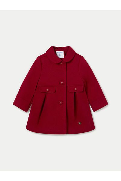 MAYORAL Girl Transitional Coat 2479 Red