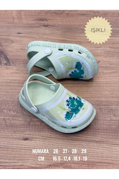 ÇOCUKÇA MODA Unisex Daily Orthopedic Lighted Non-Slip Sole Beach-Sea Children's Sandals Slippers with Cute Figures