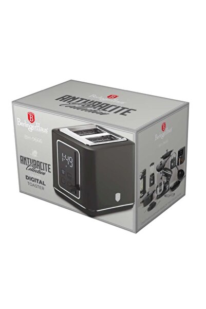 Berlinger Haus Prăjitor de pâine digital din oțel inoxidabil Colecția Antracit