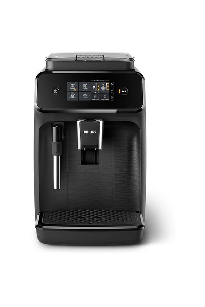 Philips Philips EP1220/00 Series 1000 Automatic Coffee Maker, Manual Milk Frother, Black