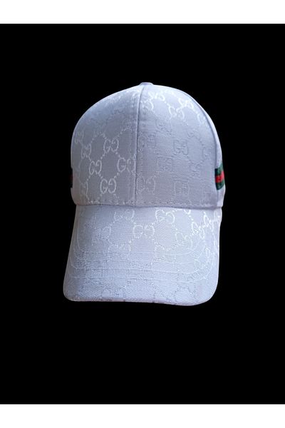 HeviStor Καπέλο Unisex με Velcro στην πλάτη, ρυθμιζόμενο λευκό