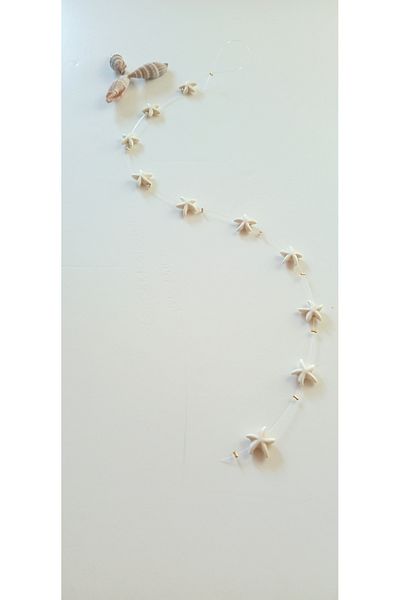 tutu tasarım alaçatı Hair Bead Sea Star White Hair Bead