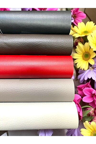 Varan Tekstil 100 x 140 cm koyu taba yapışkanlı suni deri