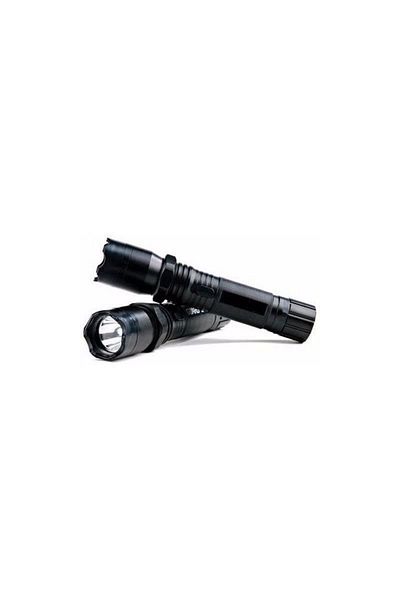 FOXMAG24 Stun Flashlight, LED, Aluminum, Rechargeable