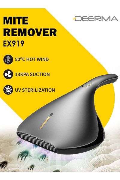 Deerma Lightweight Dust Mite Vacuum Cleaner Powerful Suction with HEPA Filter and UV Sterilization