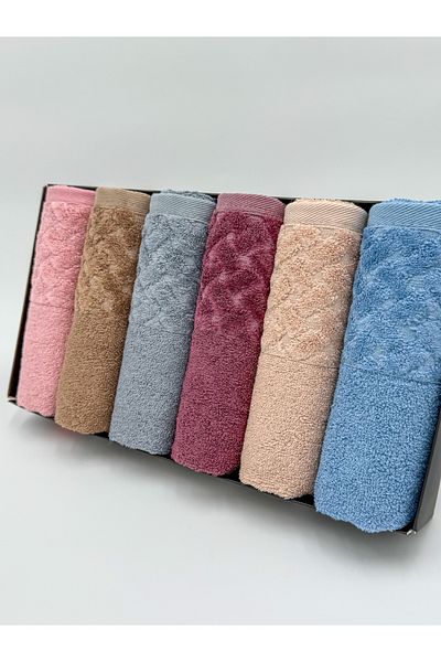 AYHANHOME Boxed 6-Piece Colorful Dowry Set 30X50 Kitchen Towel Set