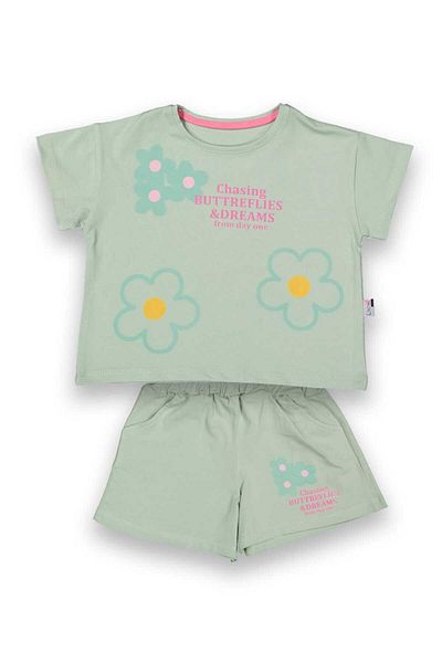 Alinna Shorts for the Girl. Girl's T-Shirt. Shorts Suit Girl