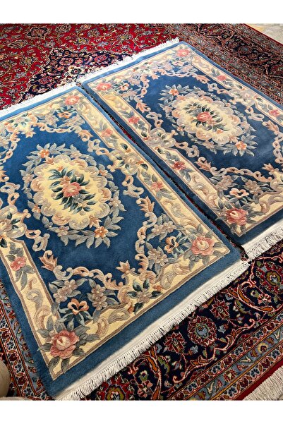 RD RAMAZAN DAĞ EL HALI SANATI El Dokuma Kabartmalı Çin Halısıdır Ebat 155x90