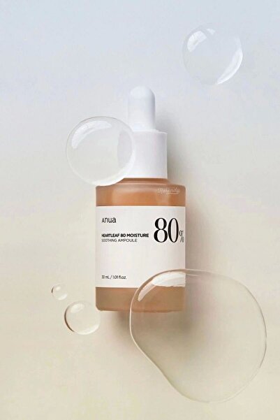 ANUA Korendy Heartleaf 80% Moisture Ampoule - Moisturizing, Brightening 30ml Concentrated Ampoule