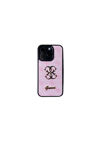 Guess Phone Case Compatible with iPhone 14 Pro Max, Guess, Pink