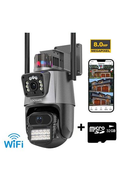 Loosafe P11 Pro Wifi Dual Surveillance Camera