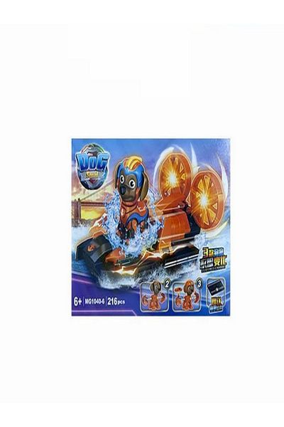 rexa Paw Patrol Construction Building Set – Creative Block Toy for Kids Featuring Favorite Characters