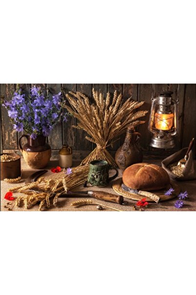 media Fototapet de perete autoadeziv si lavabil Viata la tara, 220 x 135 cm