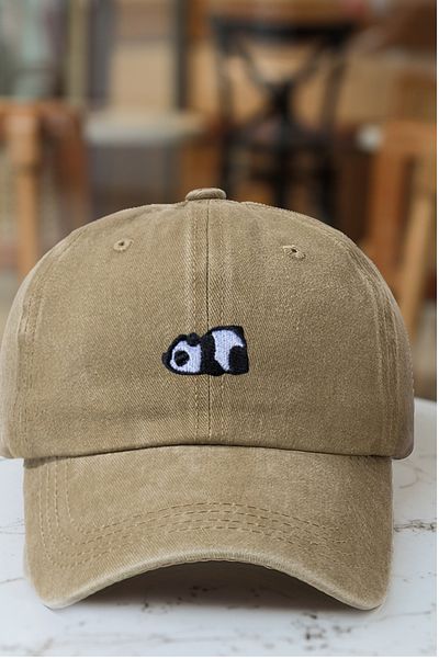 CAP BROS Cute Panda Vintage Hat