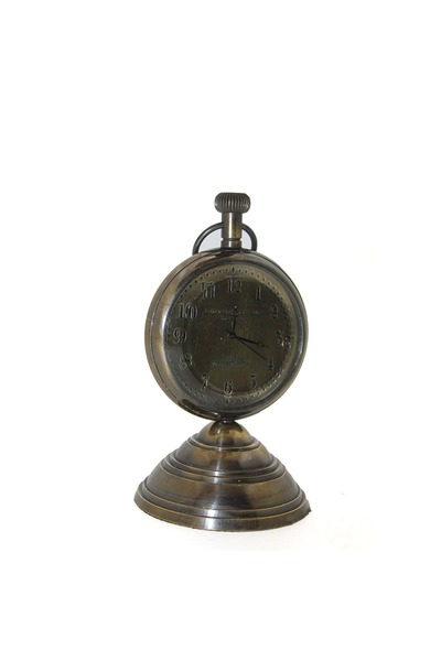 Store Masa Üstü Pirinç Saat Model 1