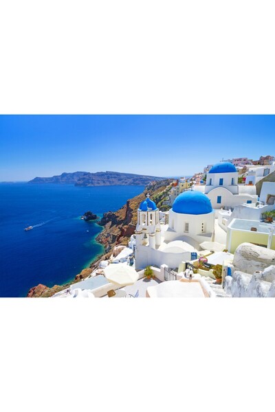 media Santorini wallpaper, 300 x 250 cm