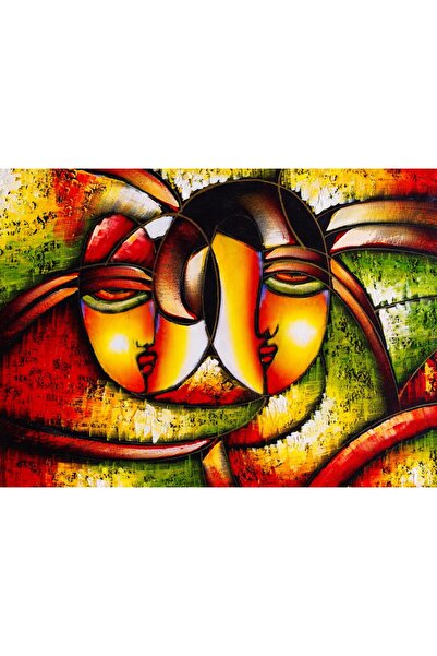 media Fototapet autocolant Chipuri abstracte2, 250 x 200 cm