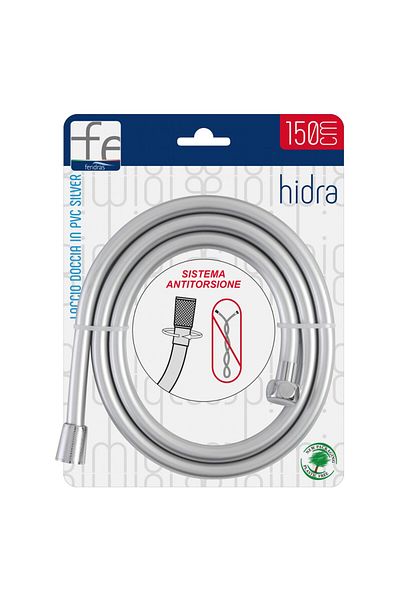 Feridras Shower hose, anti-twist, triple-ply PVC, 150 cm