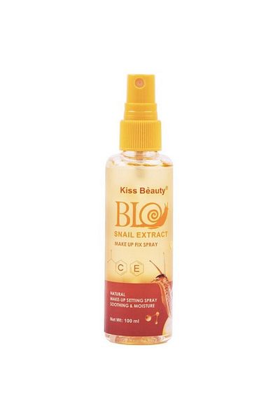 Kiss Beauty Fixační sprej na make-up s extraktem ze šneka, Kiss Beauty, Snail, 100 ml