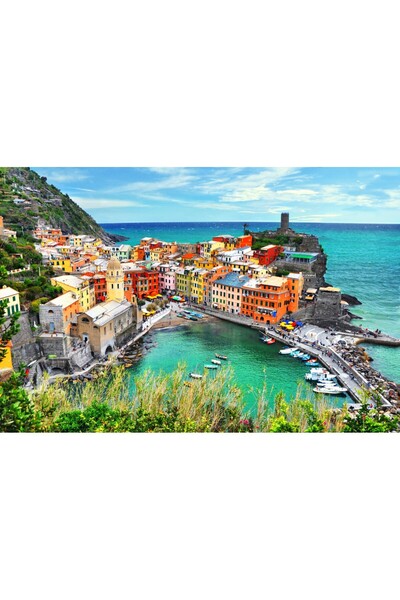 media Fototapet Cinque Terre, 250 x 150 cm