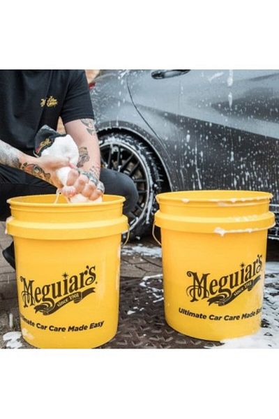 Meguiars Meguiar's yellow car wash bucket 19 L