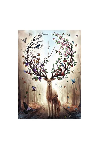 RAVENSBURGER 12000459 Fantastic Deer 1000 Pieces Ravensburger Puzzle