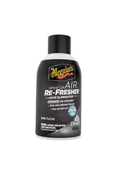 Meguiars Odorizant auto Meguiar's Black Chrome cu aromă de crom negru 57 ml