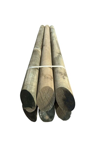 FMT EMPRENYE Emprenyeli Ahşap Çit Direği Q8cm 150cm 6'lı Paket