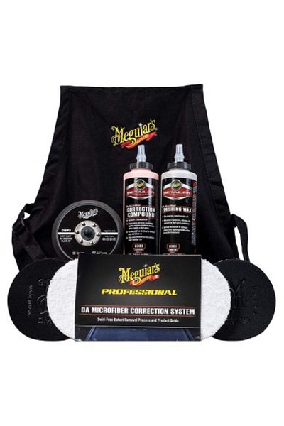 Meguiars Meguiar's Microfiber Correction System Polish and Sponge Set, 140mm